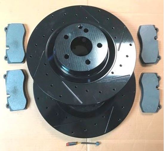 Picture of MERCEDES E350,E400,E550 BRAKE ROTOR SET 423 380